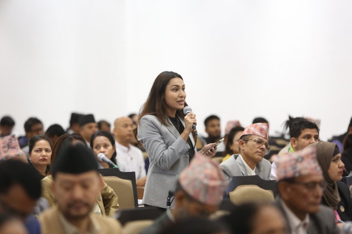 MP Anushka Shrestha Highlights Lack of Information Hindering Citizen Opportunity.
